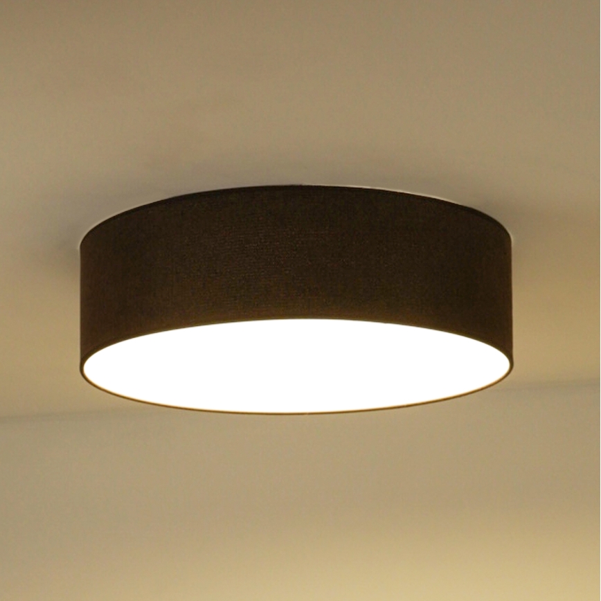 Duolla - LED Deckenleuchte CORTINA LED/26W/230V Ø 30 cm 4000K Braun