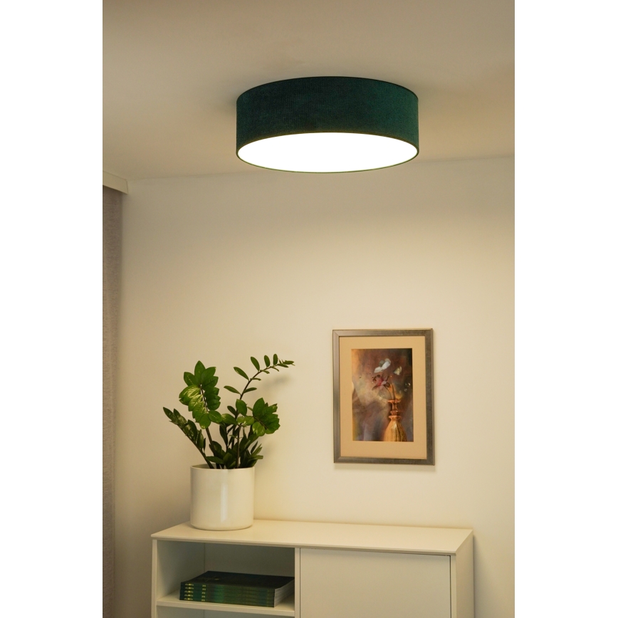 Duolla - LED Deckenleuchte CORTINA LED/26W/230V Ø 30 cm 4000K grün