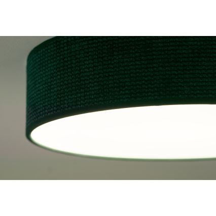 Duolla - LED Deckenleuchte CORTINA LED/26W/230V Ø 30 cm 4000K grün