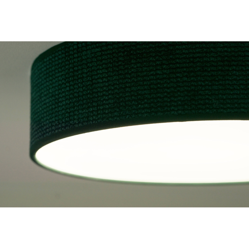 Duolla - LED Deckenleuchte CORTINA LED/26W/230V Ø 30 cm 4000K grün