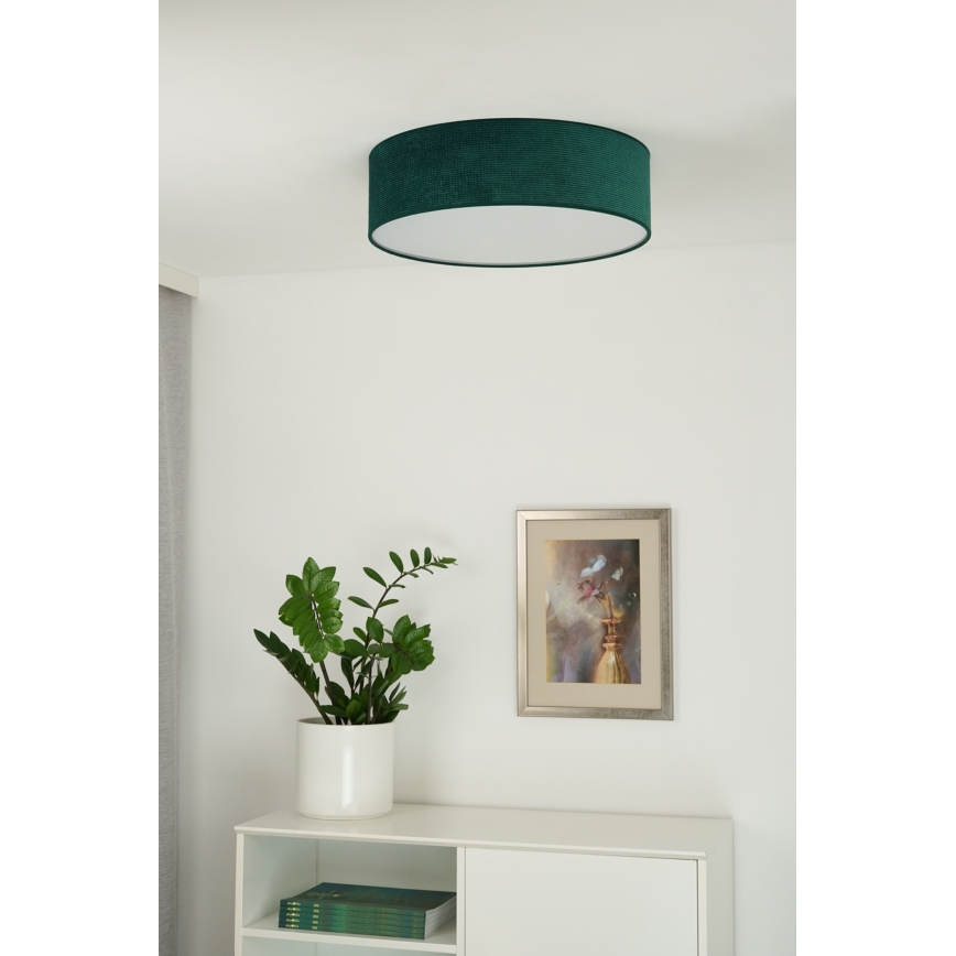 Duolla - LED Deckenleuchte CORTINA LED/26W/230V Ø 30 cm 4000K grün