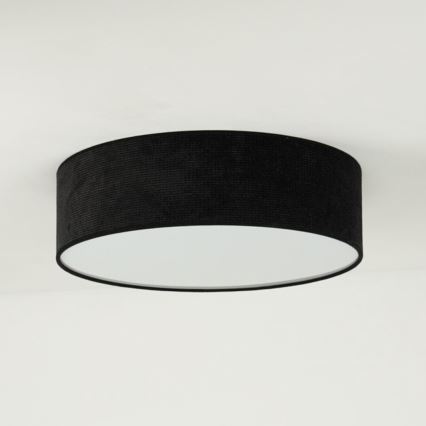 Duolla - LED Deckenleuchte CORTINA LED/26W/230V Ø 30 cm 4000K schwarz