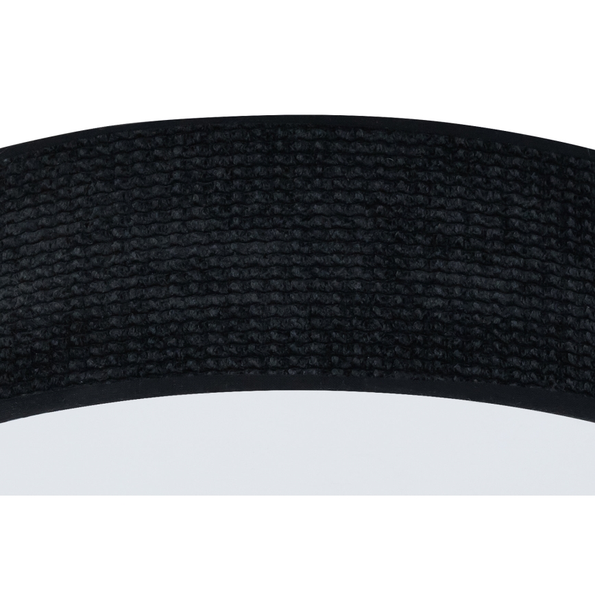 Duolla - LED Deckenleuchte CORTINA LED/26W/230V Ø 30 cm 4000K schwarz