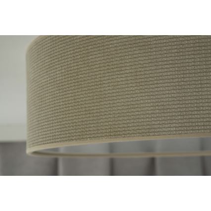 Duolla - LED Deckenleuchte CORTINA LED/26W/230V Ø 45 cm 4000K Beige