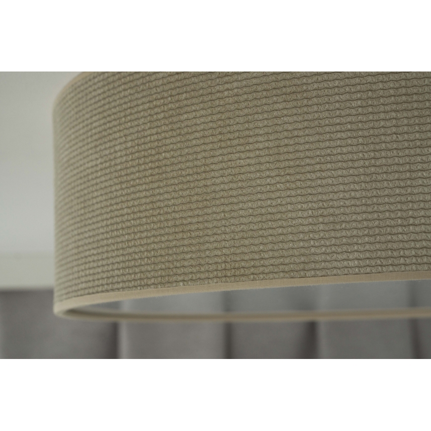 Duolla - LED Deckenleuchte CORTINA LED/26W/230V Ø 45 cm 4000K Beige