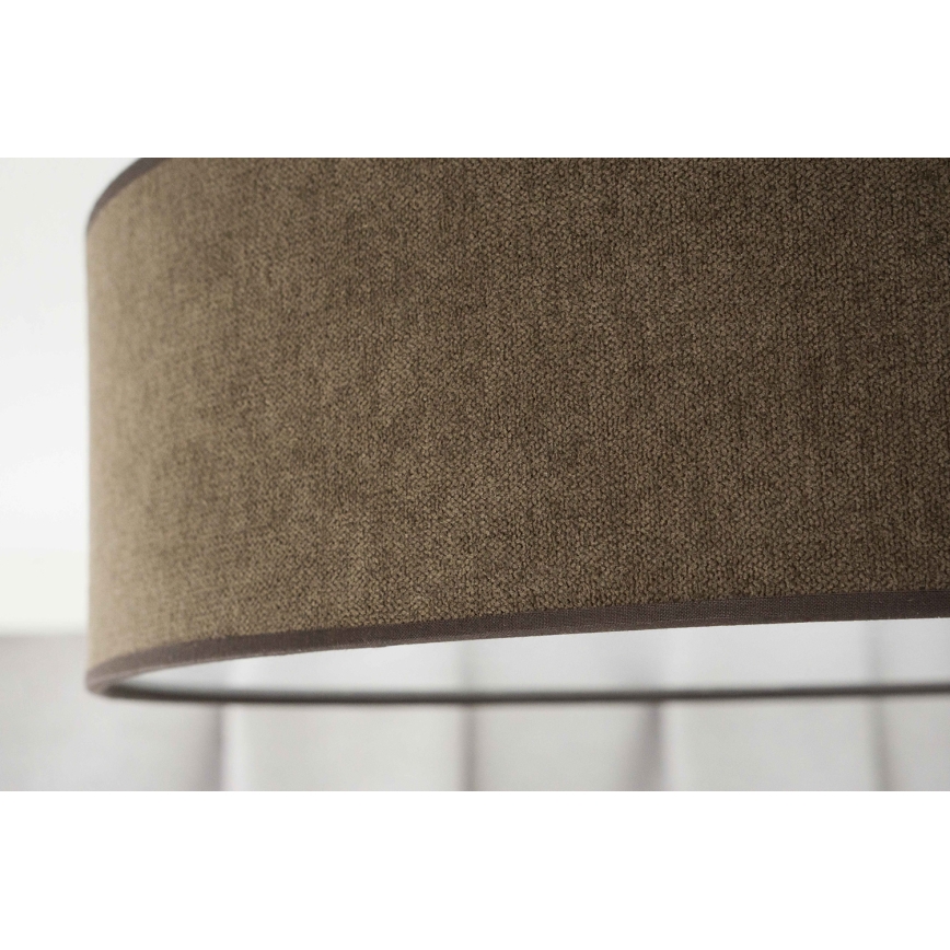 Duolla - LED Deckenleuchte CORTINA LED/26W/230V Ø 45 cm 4000K Braun