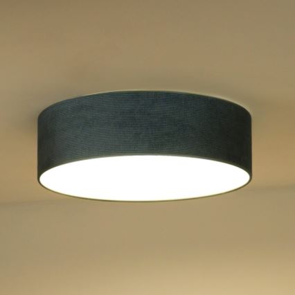 Duolla - LED Deckenleuchte CORTINA LED/26W/230V Ø 45 cm 4000K Türkis