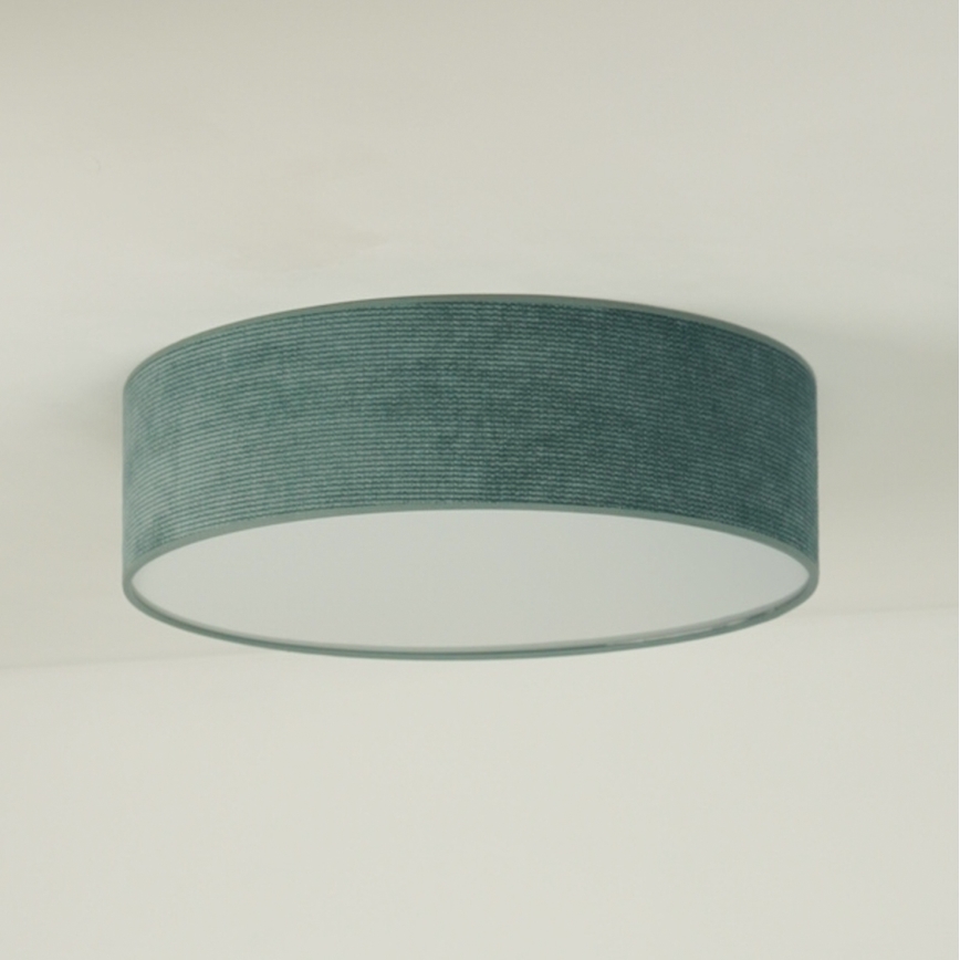 Duolla - LED Deckenleuchte CORTINA LED/26W/230V Ø 45 cm 4000K Türkis