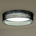 Duolla - LED-Deckenleuchte ROLLER LED/24W/230V d 45 cm schwarz