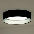 Duolla - LED-Deckenleuchte ROLLER LED/24W/230V d 45 cm schwarz/silbern