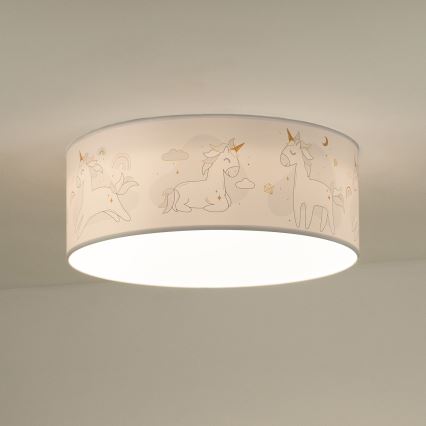 Duolla - LED Kinder-Deckenleuchte CORTINA LED/26W/230V Ø 40 cm 4000K