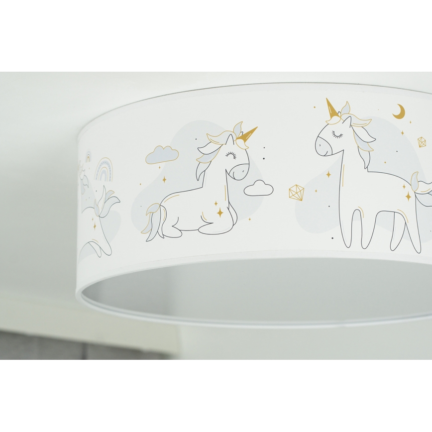 Duolla - LED Kinder-Deckenleuchte CORTINA LED/26W/230V Ø 40 cm 4000K