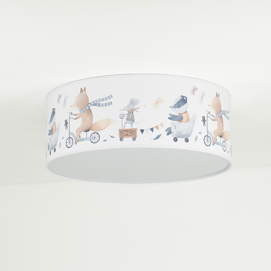 Duolla - LED Kinder-Deckenleuchte CORTINA LED/26W/230V Ø 40 cm 4000K