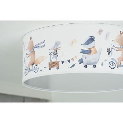 Duolla - LED Kinder-Deckenleuchte CORTINA LED/26W/230V Ø 40 cm 4000K