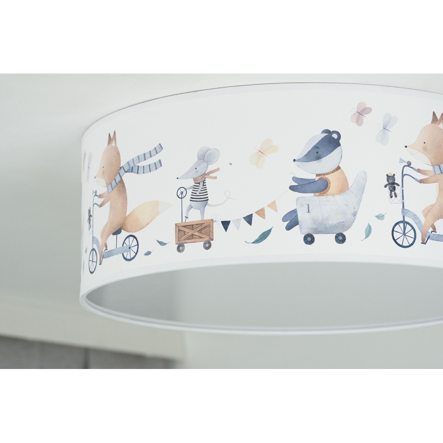 Duolla - LED Kinder-Deckenleuchte CORTINA LED/26W/230V Ø 40 cm 4000K