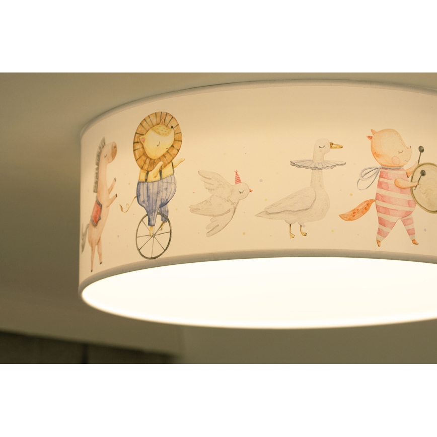 Duolla - LED Kinder-Deckenleuchte CORTINA LED/26W/230V Ø 40 cm 4000K