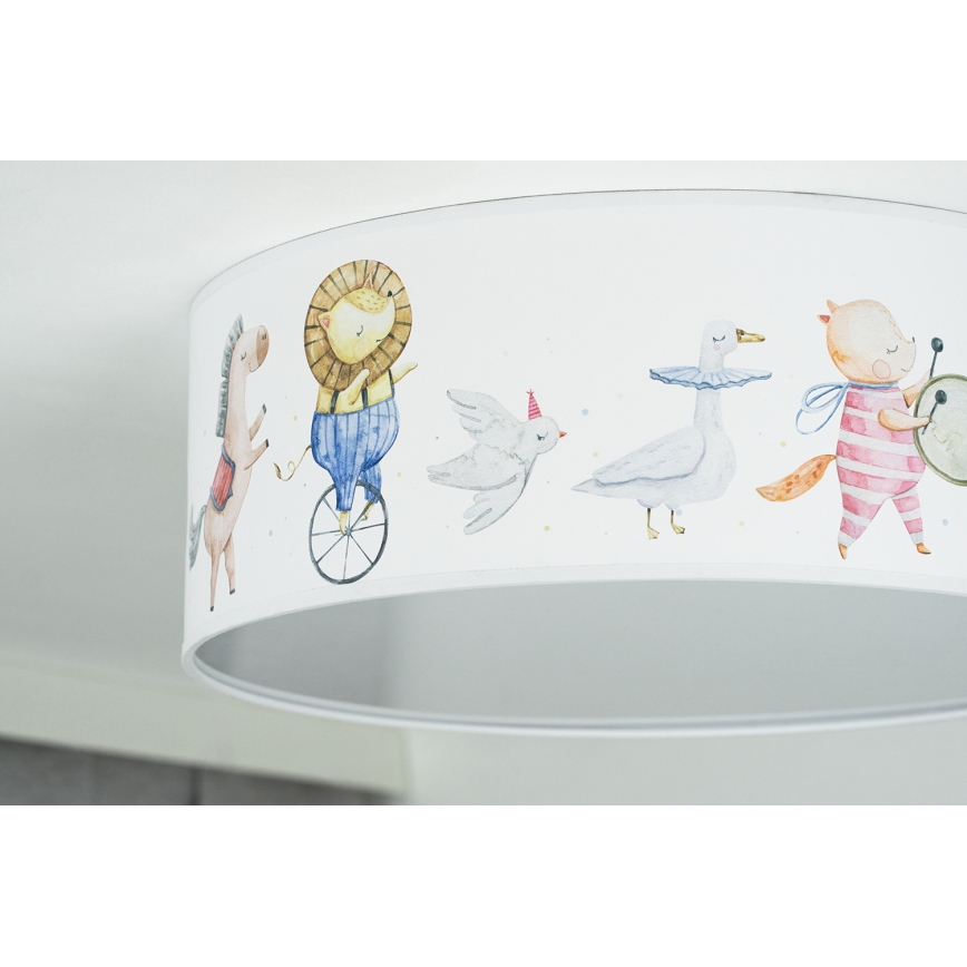 Duolla - LED Kinder-Deckenleuchte CORTINA LED/26W/230V Ø 40 cm 4000K