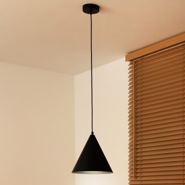 Duolla - Pendelleuchte an Kabel IRONLINE 1xG9/3W/230V Ø 25 cm schwarz