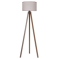Duolla - Stehleuchte 1xE27/60W/230V d 44 cm beige/Wenge