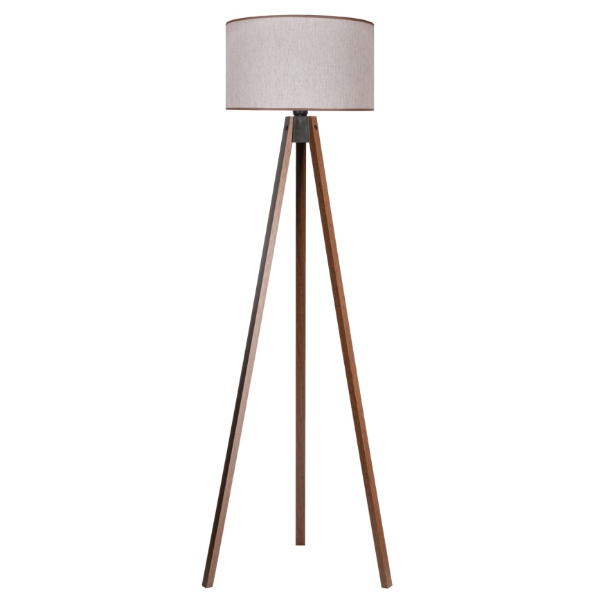 Duolla - Stehleuchte 1xE27/60W/230V d 44 cm beige/Wenge