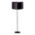 Duolla - Stehleuchte CANNES 1xE27/15W/230V d 45 cm schwarz/silbern