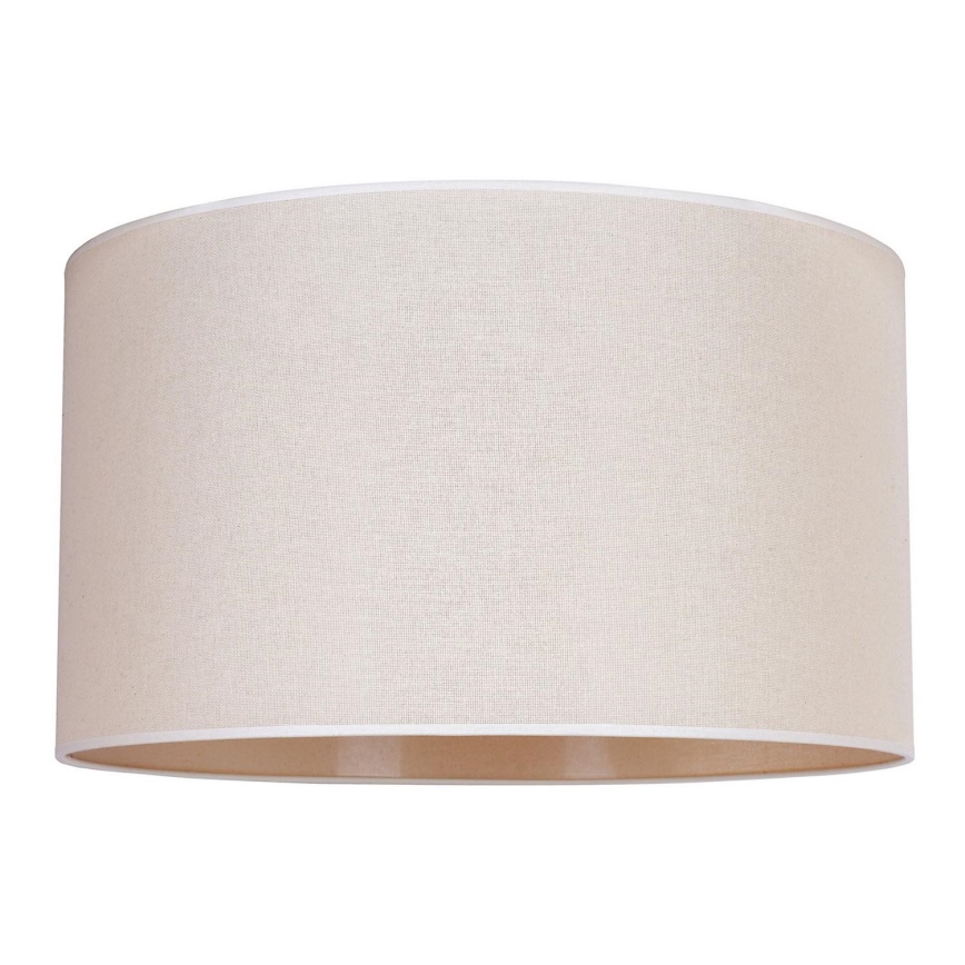Duolla - Universeller ROLLER Lampenschirm E27 Ø 40 cm Beige