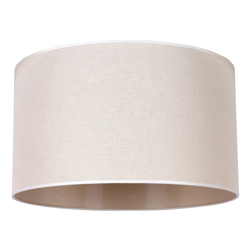 Duolla - Universeller ROLLER Lampenschirm E27 Ø 40 cm Beige