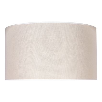 Duolla - Universeller ROLLER Lampenschirm E27 Ø 40 cm Beige