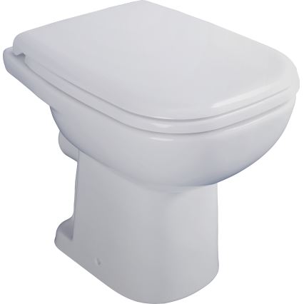 Duravit 21080900002 - Stand-WC D-CODE Keramik/hochglanzweiß