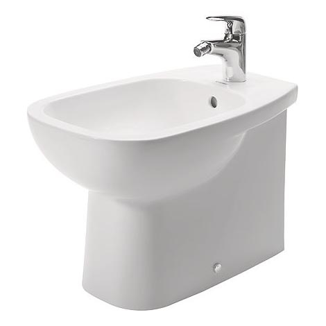 Duravit 22411000002 - Stand-Bidet D-CODE 35,5x52,5 cm Keramik/glänzend weiß
