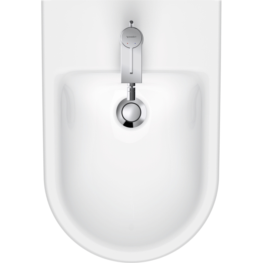 Duravit 2294150000 - Wandhängendes Bidet D-NEO, Keramik / glänzend weiß