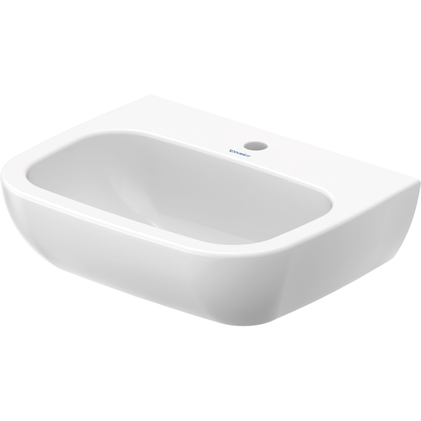 Duravit 23115500002 - Wandwaschbecken D-CODE 55x43 cm Keramik/glänzend weiß