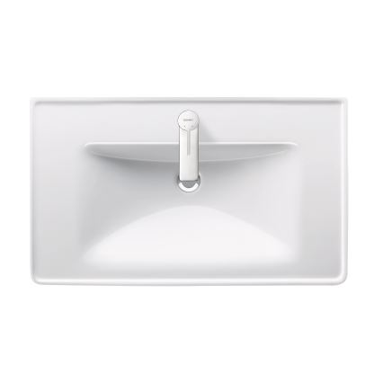Duravit 2367800000 - Wandhängendes Waschbecken D-NEO 80x48 cm Keramik/hochglanzweiß