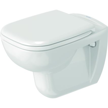 Duravit 25350900002 - Wand-WC D-CODE, Keramik, glänzend weiß
