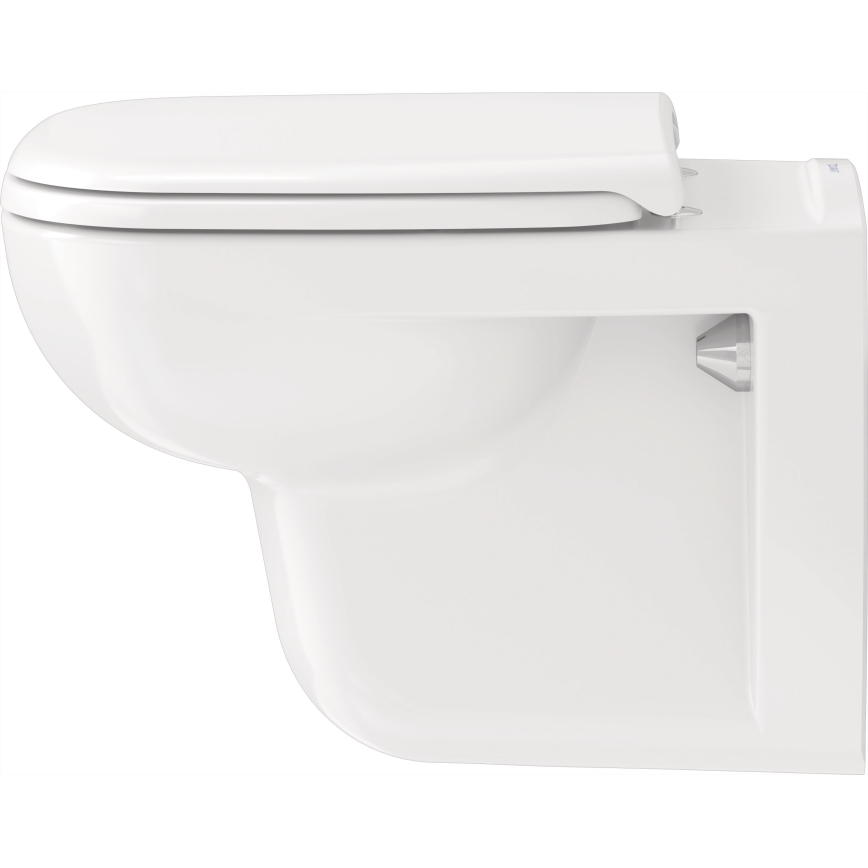 Duravit 25350900002 - Wand-WC D-CODE, Keramik, glänzend weiß