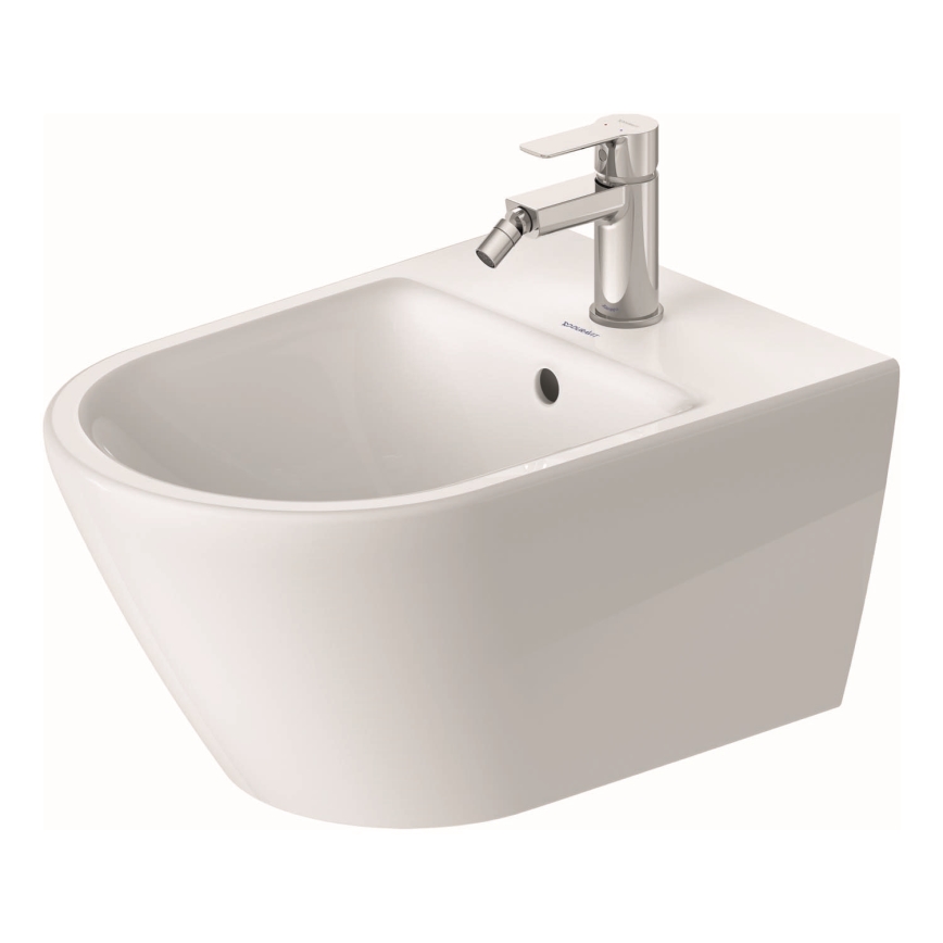 Duravit 27271500002 - Wandhängendes Bidet D-CODE, Keramik / glänzend weiß
