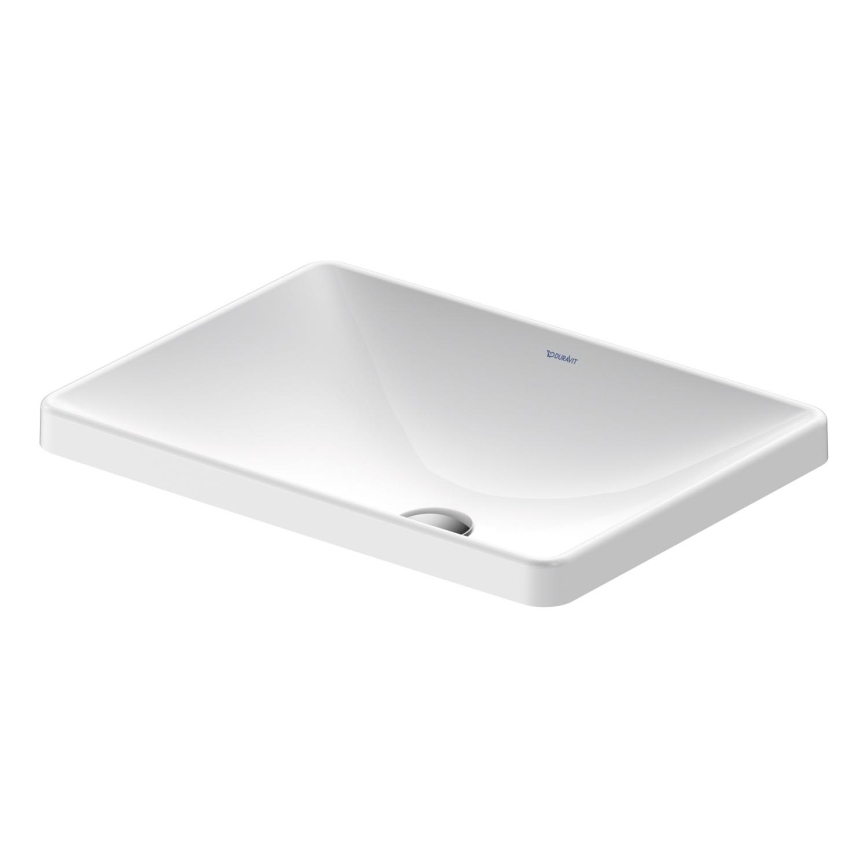 Duravit 358600079 - Einbauwaschbecken D-NEO 60x44 cm Keramik/Hochglanzweiß