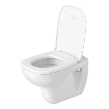 Duravit 45351900A1 - Wandhängendes WC D-CODE mit WC-Sitz, Keramik / glänzend weiß