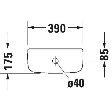 Duravit 927000004 - Spülkasten für WC D-CODE 6/3l Keramik/Weiß