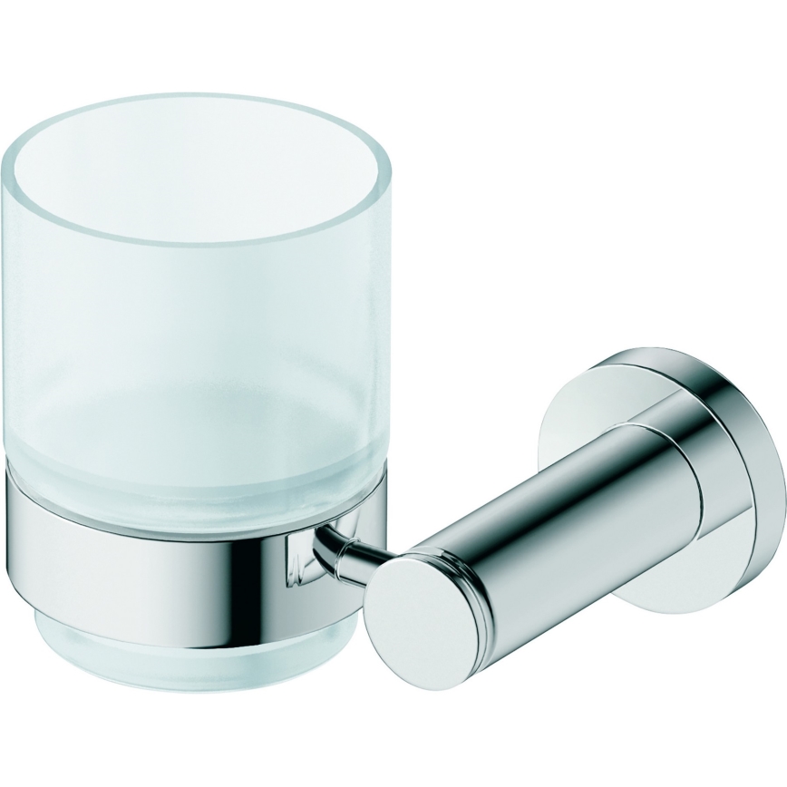 Duravit 99191000 - Wandhalter für Zahnbürsten D-CODE, links, glänzender Chrom