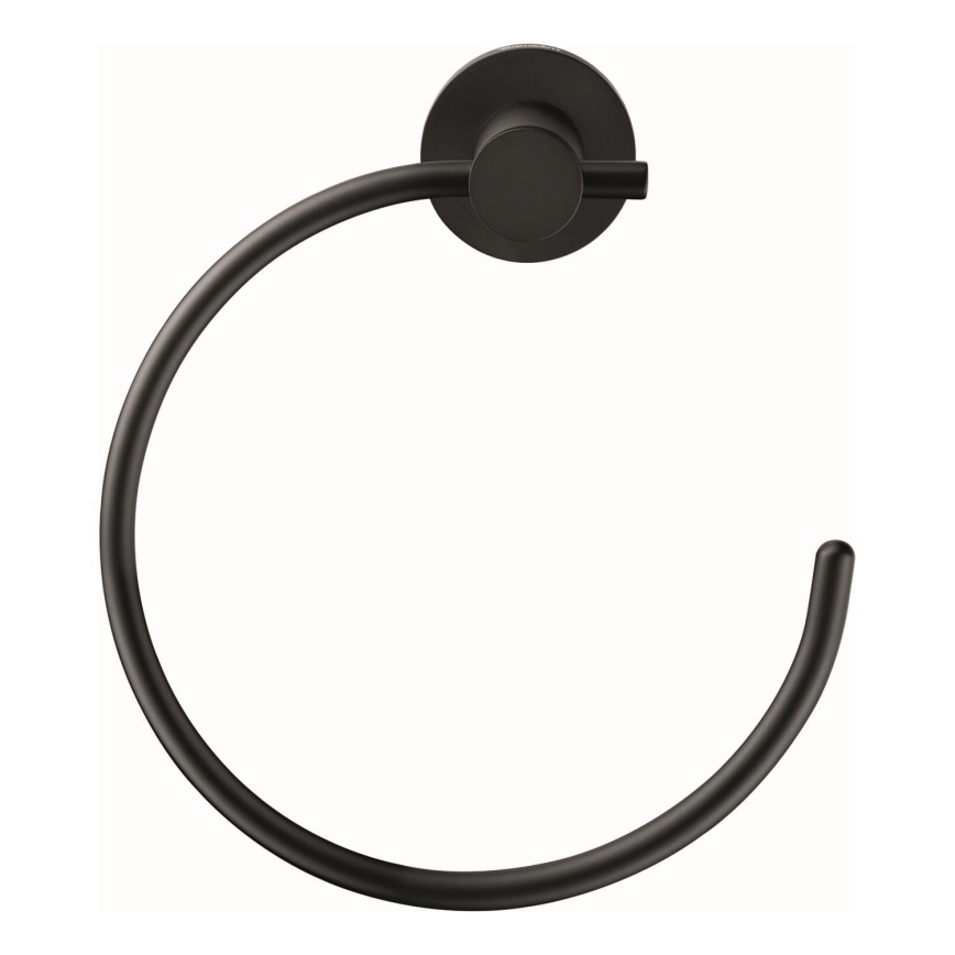Duravit 99214600 - Wand-Handtuchhalter D-CODE matt schwarz