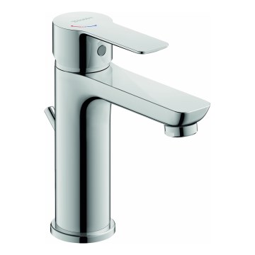 Duravit DC1023001010 - Waschtischarmatur mit Ablaufgarnitur D-CODE, glänzender Chrom