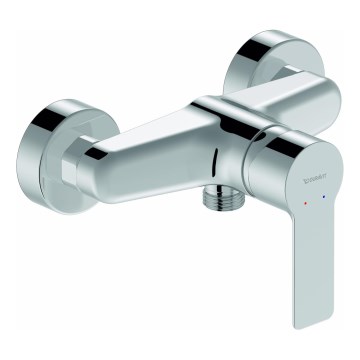Duravit DC4230001010 - Wand-Bidetarmatur D-CODE, Hochglanzchrom