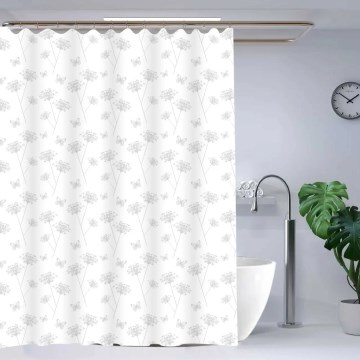 Duschvorhang TORO PREMIUM 178x199 cm Blumen