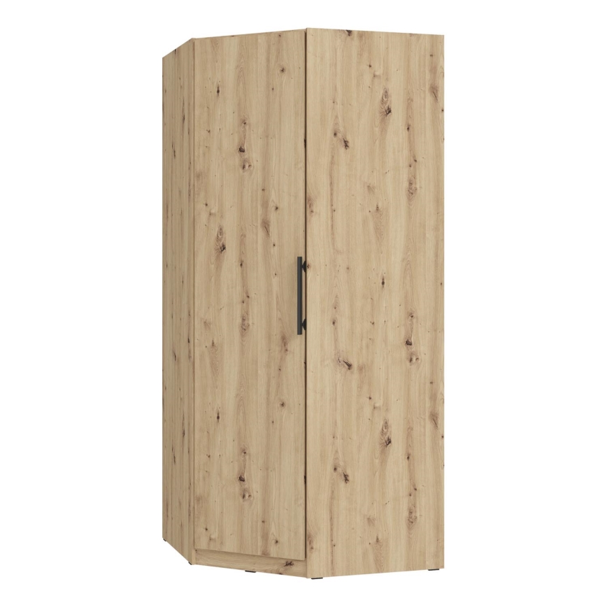 Eck-Kleiderschrank MARO 94x213 cm Artisan-Eiche