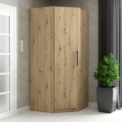 Eck-Kleiderschrank MARO 94x213 cm Artisan-Eiche