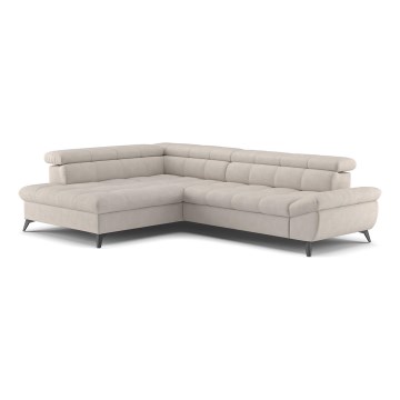 Eck-Schlafsofa MARANO links, beige