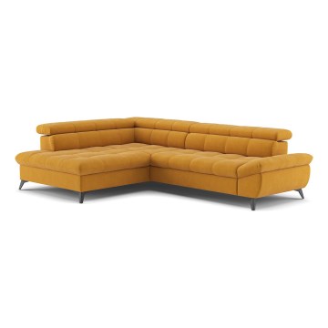 Eck-Schlafsofa MARANO links, orange