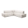 Eck-Schlafsofa mit Stauraum in L-Form TERAMO, rechts, beige