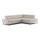 Ecksofa zum Ausklappen in L-Form MARANO rechts, beige